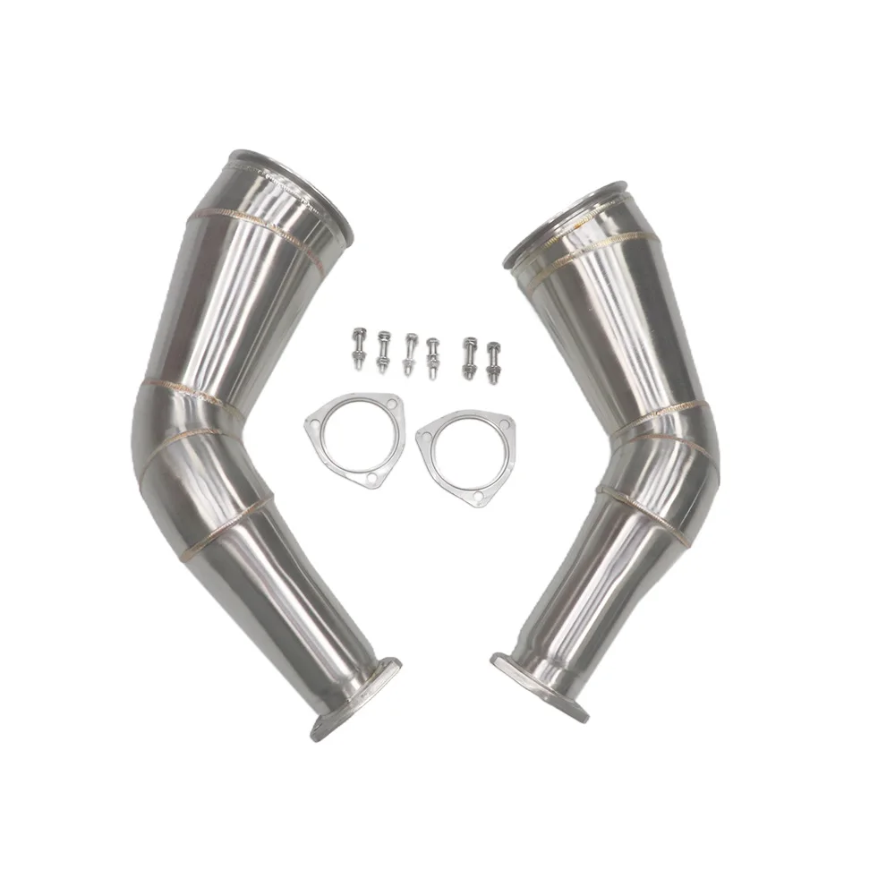 

Audi RS6 RS7 4.0T Performance Exhaust Header 2019+ B9 C8 304 Stainless Steel Downpipe New Condition