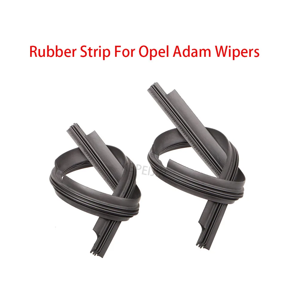 1 Set Wiper Rubber Strip For Opel Adam 2018 2017 2016 Wipers Blade Refill 16