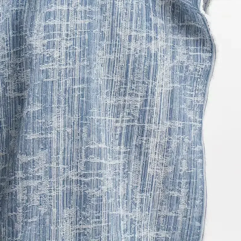 نسيج مريح فائق النعومة للرجال مصنوع من قماش الدنيم المصبوغ لسراويل السترة