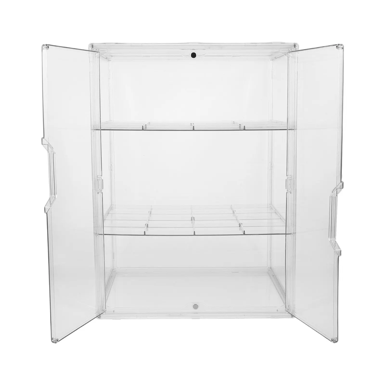 multi-layer-clear-baby-bottle-storage-cabinet-adjustable-dividers-nursery-countertop-organizer-pump-accessories-station