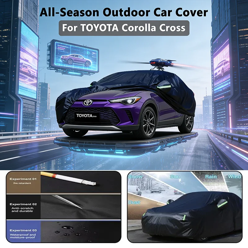 

Outdoor Car Cover for TOYOTA Corolla Cross - Outdoor Full Protection, Waterproof Dustproof Heat-Resistant