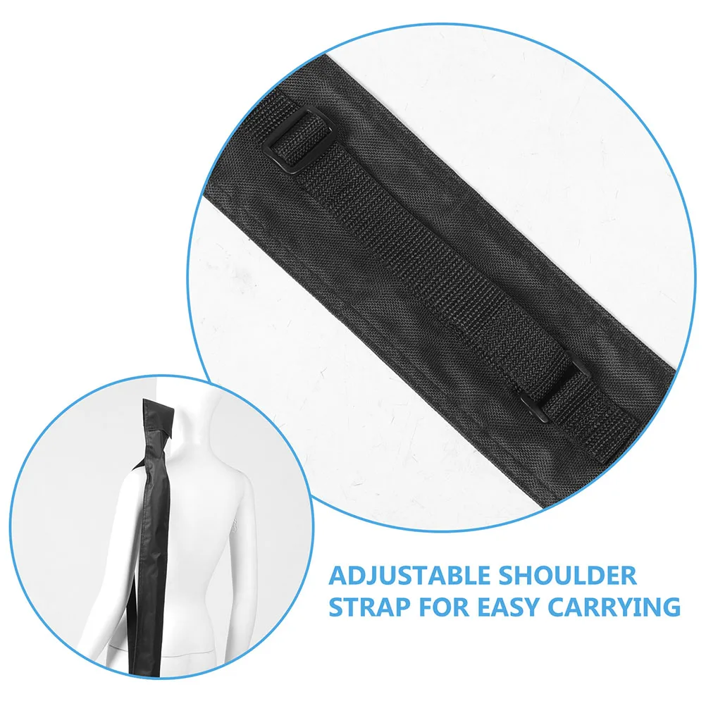 

Billiards Bag Reusable Cue Holder Accessories Storage Canvas Pool Stick Pouch Protector Carrier