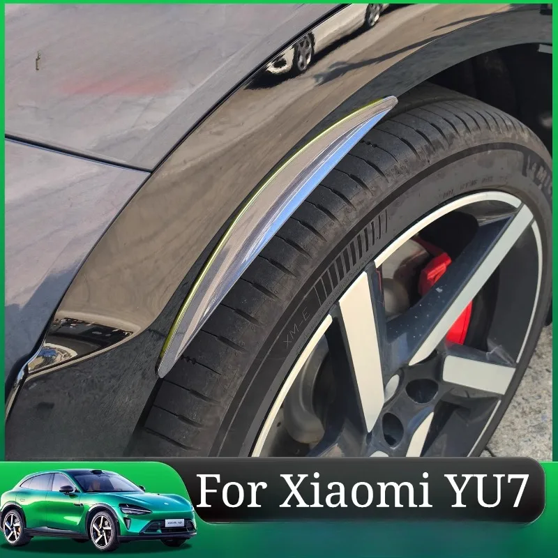 For Xiaomi YU7 Fender Camera Front and Rear Wheel Eyebrow Block Radar Flank Hidden Fender Protective Accessories