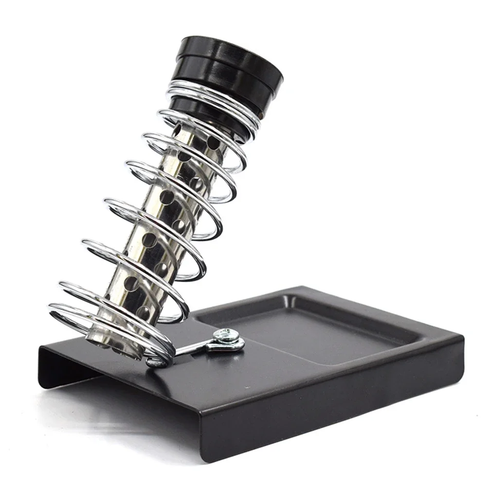 Enhanced Aesthetics Workstation Accessory Metal Soldering Stand Soldering Iron Stand Metal Construction Bottom Screw Fixation