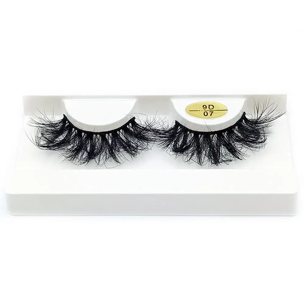 Cils 9D Épais et Longs Faits Main, Effet Naturel et Volumineux, Sans Cruauté Animale, Faux Cils en Vison Synthétique 9D, Extensions de Cils