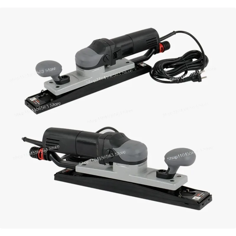 70x400mm Square Electric Orbital Sander - 5mm Orbit Central Vacuum, Brush Motor with Carbon Brush (Eccentric Sander)