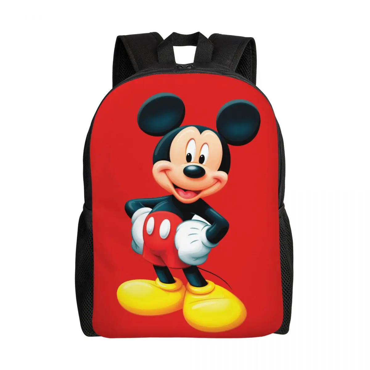 Aangepaste Disney Mickey Mouse Minnie Reizen Rugzak Vrouwen Mannen School Laptop Boekentas Cartoon Student Dagrugzak Tassen