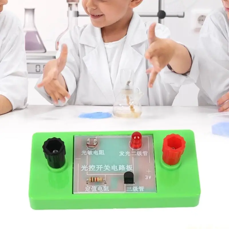 Photosensitive Resistor Physical Apparatus Learning Kits Light Control Switch Tool Enhancing Solving Problem Skills
