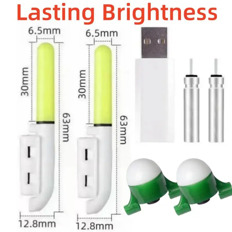 

Electronic Light Stick With Battery Clip on Fishing Rod Glowing Lamp CR322 / CR425 Battery Night Fishing Tackle A578