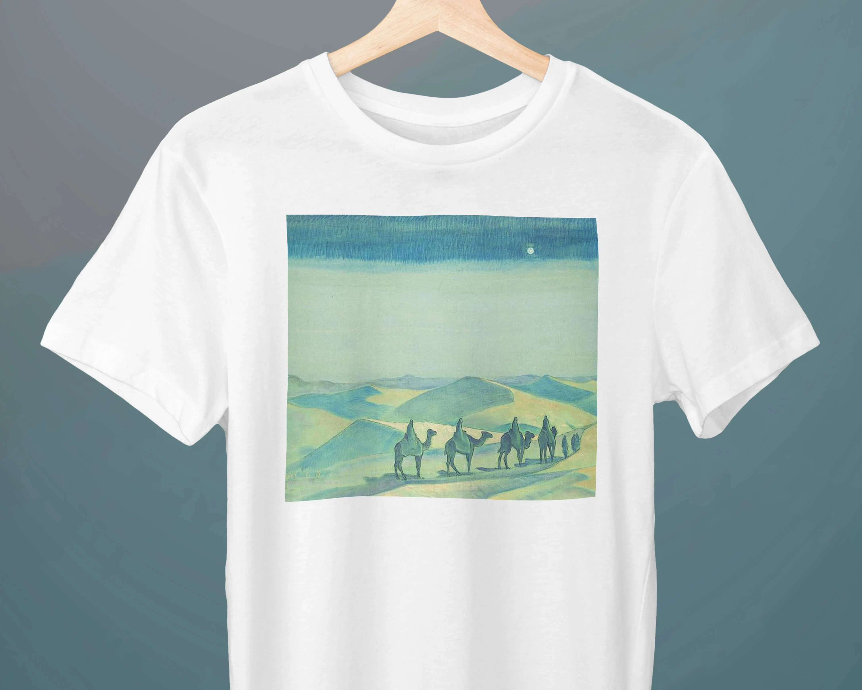 

Star of Mother of The World, Nicholas Roerich, Unisex T-Shirt, Art T-Shirt, Symbolism, Gift for Her, Gift for Him Art Lover Gift