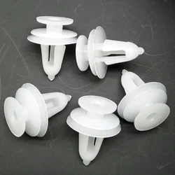 50Pcs Car Door Trim Board Panel Retainer Moulding Clips 8.5mm Hole Push Rivets Auto Fastener Car Clips For Suzuki Mitsubishi