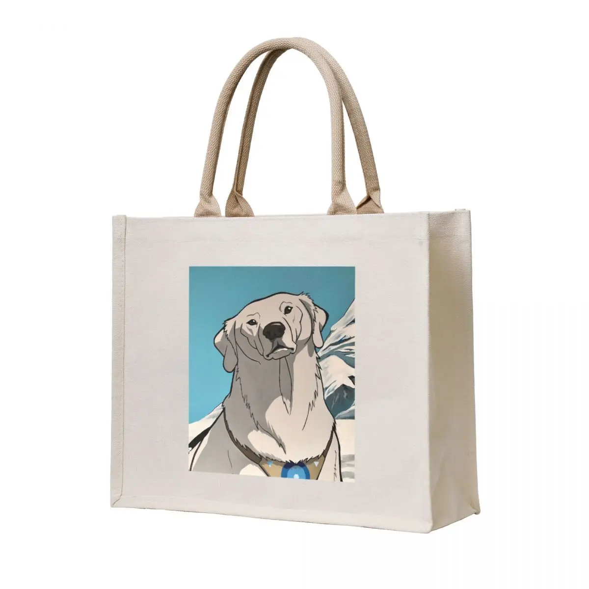 

Legend of Korra Naga Tote Bag Portable shopping bag bags for women custom canvas bag Canvas stote