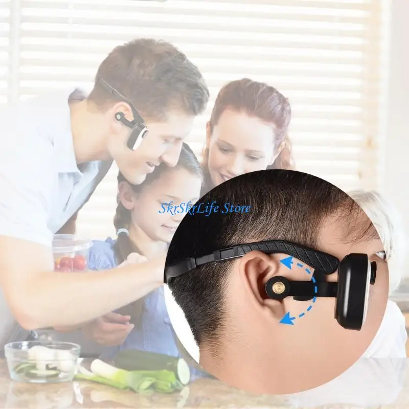 

E65E Head Mounted Ear Hook Holder For 360 GO 3 Sports Camera Adjustment