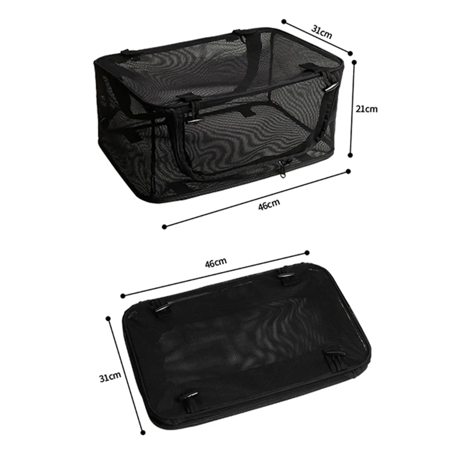 أدوات المائدة حقيبة التخزين صافي حقيبة حقيبة للتخزين التخييم المنظم حمل حقيبة للشواء تجهيزات المطابخ الخضروات أطباق المطبخ #6