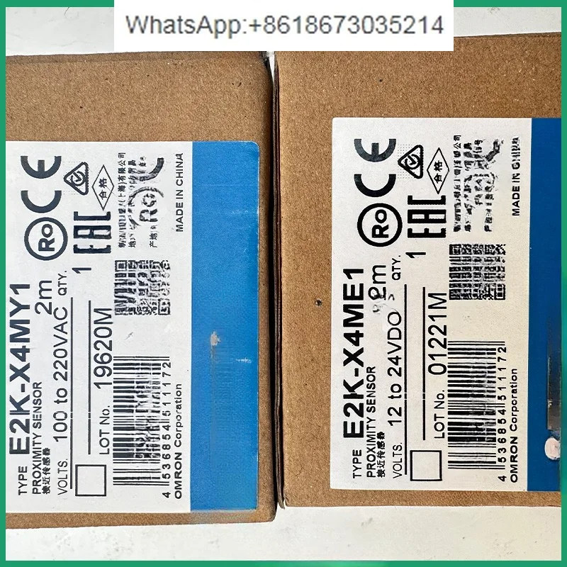 Interruptor de proximidad E2K-X4ME1, sensor de E2K-X4MF1, E2K-X8ME1