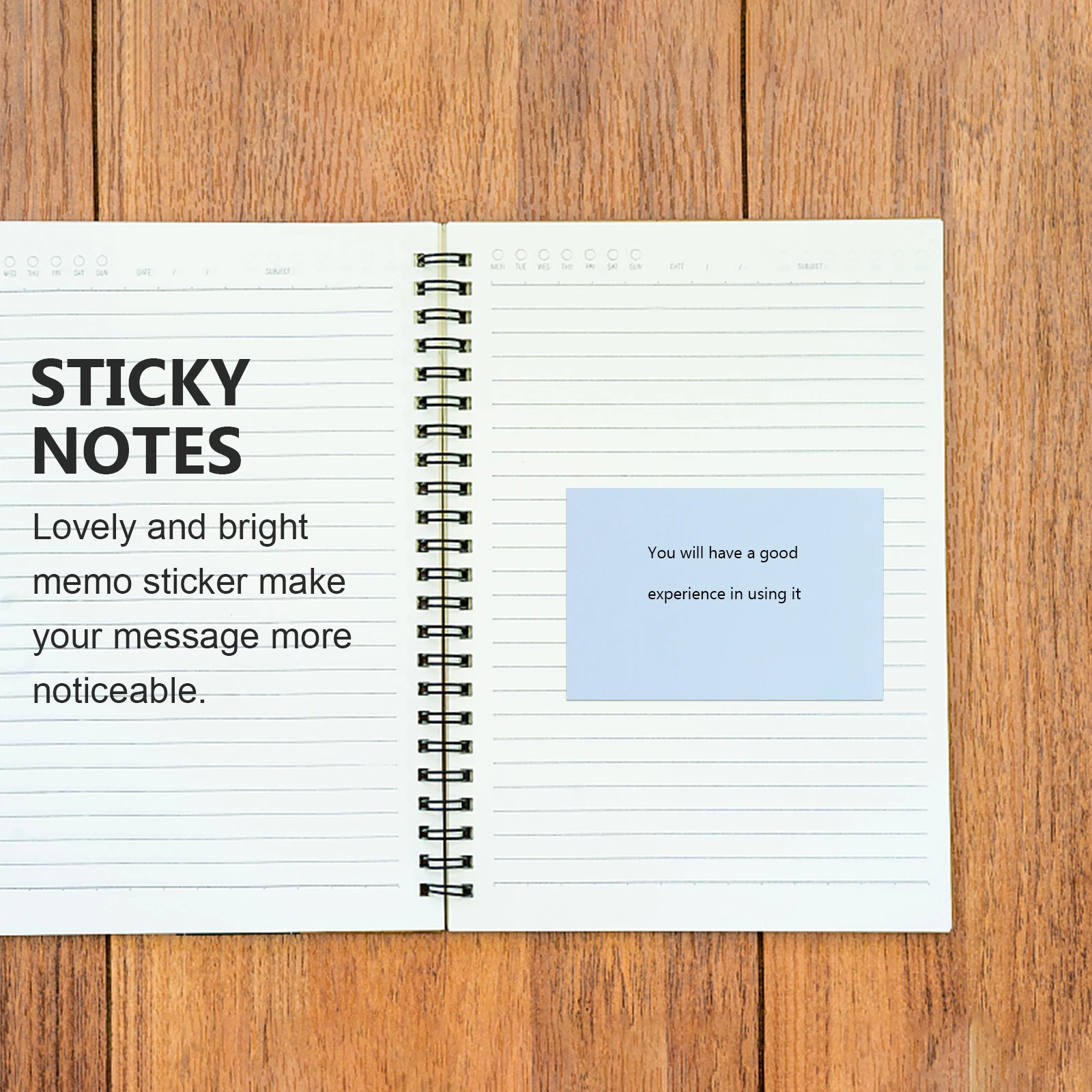 

5 Sets Thick Self-Adhesive Memo Pads Smooth Writing Notepads Portable Bulk For Office Use Tear Off
