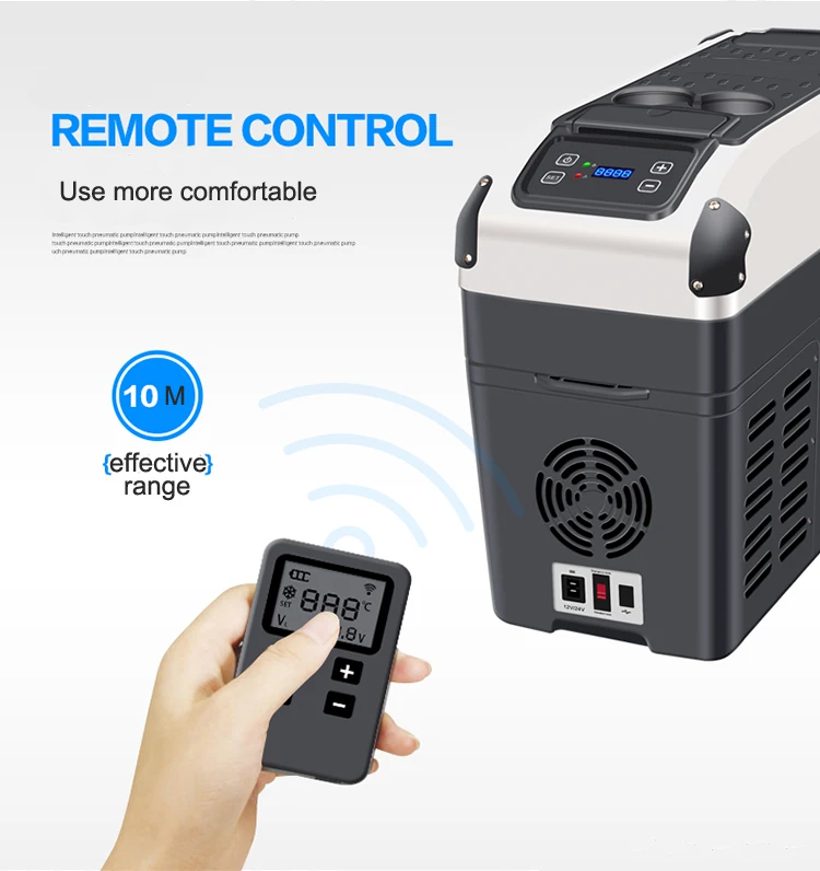 16L ตู้เย็นในครัวเรือนตู้เย็นไฟฟ้า Cooler อุ่นรถบรรทุก RV Home Use