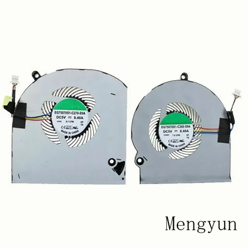 Новый вентилятор CPU GPU VGA для Dell Alienware 15 R3 R4 2, 4-контактный EG75070S1-C260-S9A EG75070S1-C270-S9A