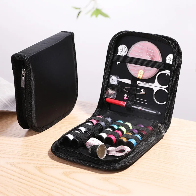 Portable Needle and Thread Kit Travel or Home Sewing Kit 10-piece Sewing Needle and Thread Box Set