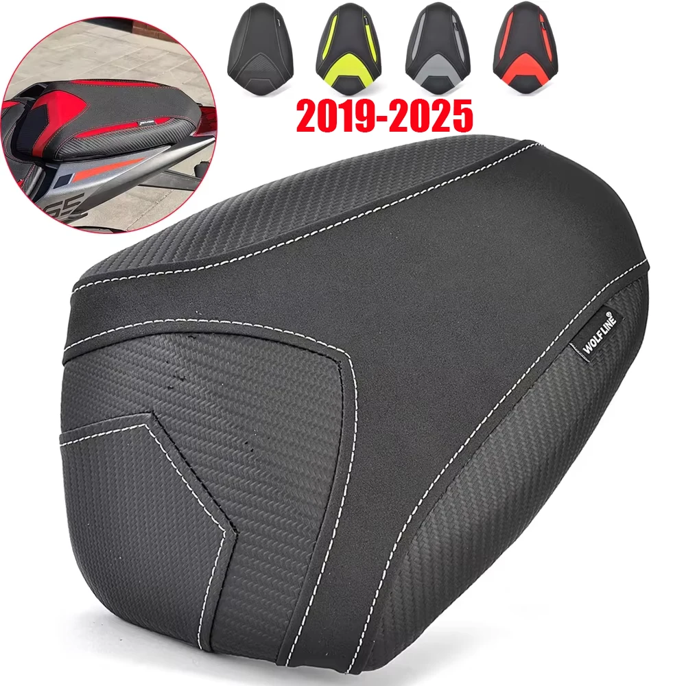 

Заднее сиденье для Triumph Street Triple 765 765S 765R 2019-2025 2021 2022 2023 2024 Street Triple 765 S R Подушка сиденья пассажира