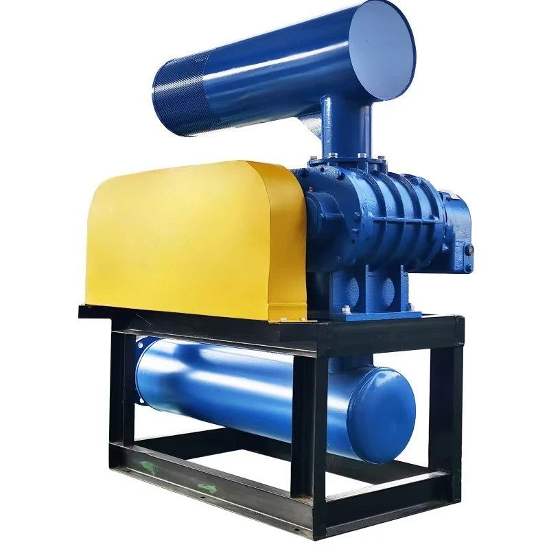 

Chinese factory provides roots blowers with motors for pneumatic conveying and cement transportation