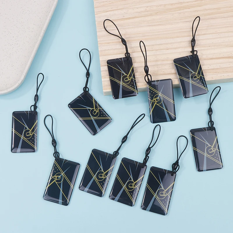 Scheda Smart Card da 10 pezzi vuota 13.56mhz IC aggiuntivo Kard con Standard ISO crittografato per serrature Smart Tuya per chiavi dell'hotel