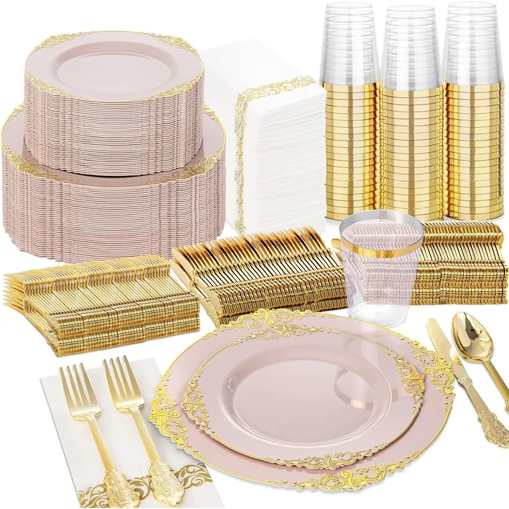 Pink Plastic Plates…