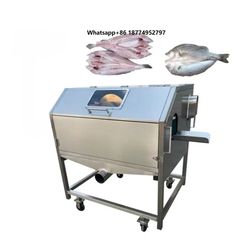 Ce Quality Yellow Croaker Tilapia Fish Processing Machine Fish Killing Machine Fish Back Open Machine for Seafood Plant
