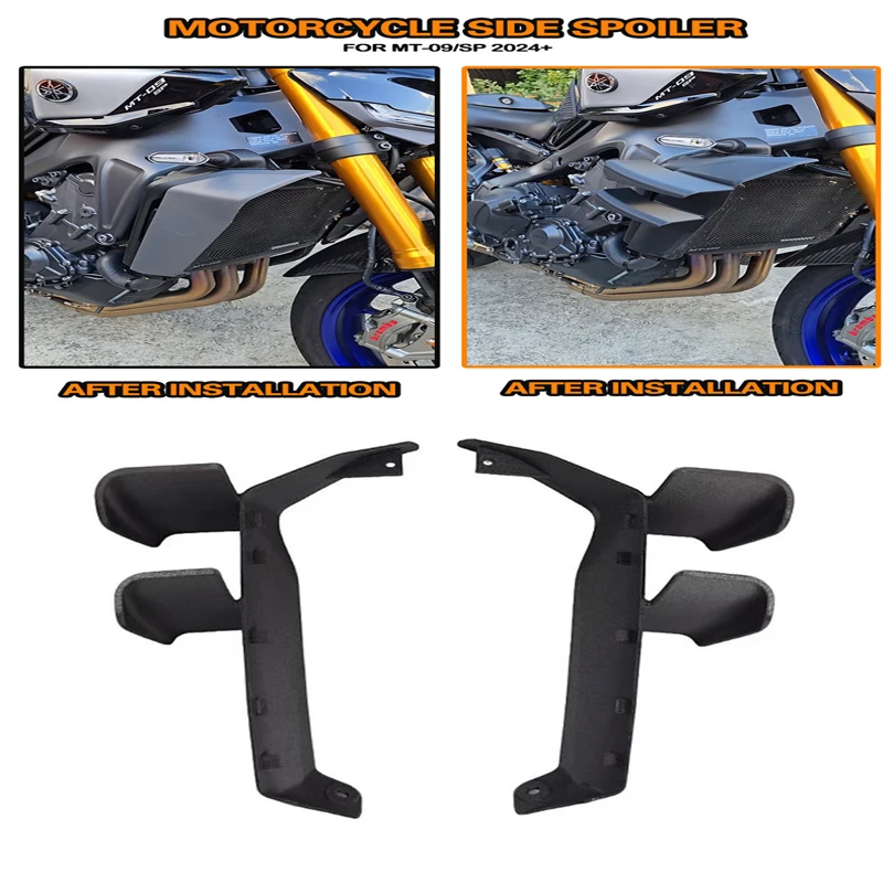 

Для MT-09 MT09 SP 2024 2025+ Боковые крылья, боковые обтекатели, боковые спойлеры, мотоциклетные спойлеры, аэродинамические накладки