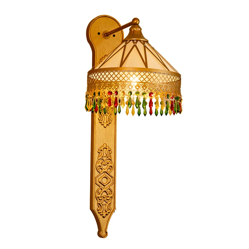 

Настенные светильники Южной Восточной Азии в тайском марокканском стиле, креативный отель, клубный дом, коридор, декоративное освещение