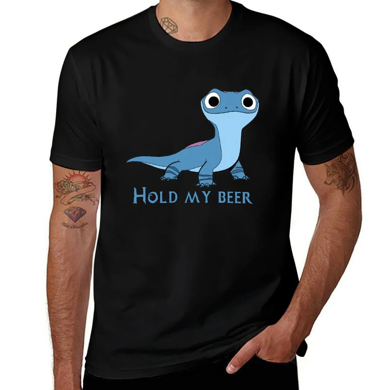 

Bruni Hold my beer T-Shirt t shirts designer t shirts for man cotton soft t shirt custom print T-Shirt