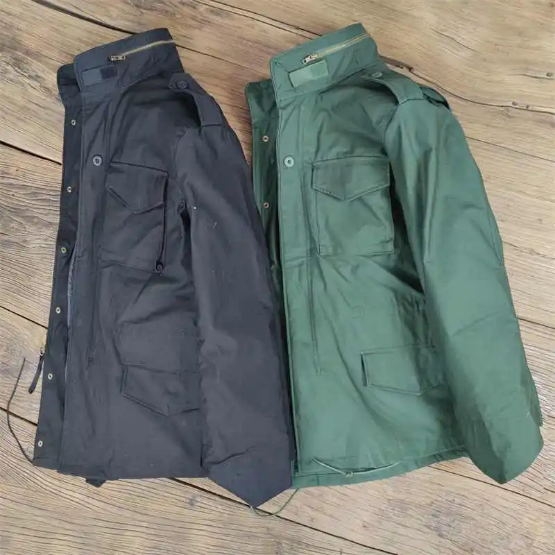 Gabardina M65 para exteriores, abrigo de algodón para hombre, abrigo cálido, abrigo deportivo de camuflaje de arena, gabardina táctica para fanáticos militares