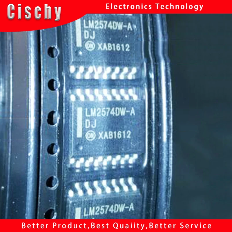 

1pcs/lot LM2574DW-ADJ LM2574DW-A LM2574 SOP-16 In Stock