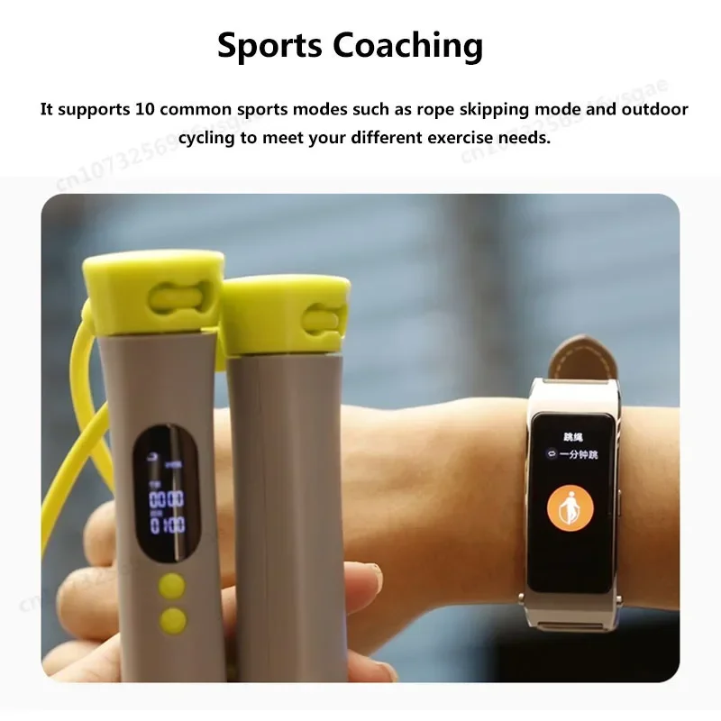 هواوي TalkBand B7 سماعة بلوتوث الذكية معدل ضربات القلب الأكسجين في الدم مراقبة الصحة تشغيل الرياضة مشاهدة الرجال والنساء