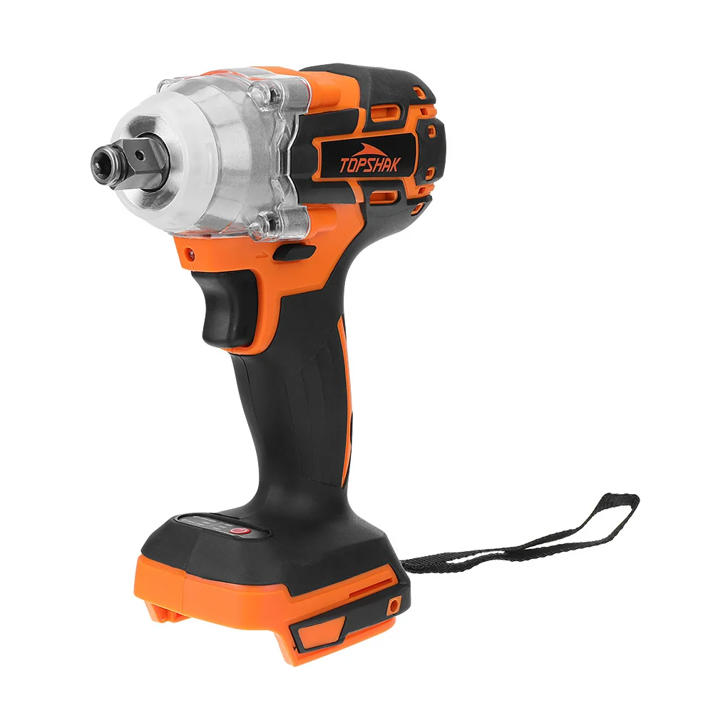 Imagem -04 - Topshak Brushless Chave de Impacto Elétrica Ts-pw1 Chave Recarregável sem Fio Torque 588n.m Makita Bateria 18v Drive