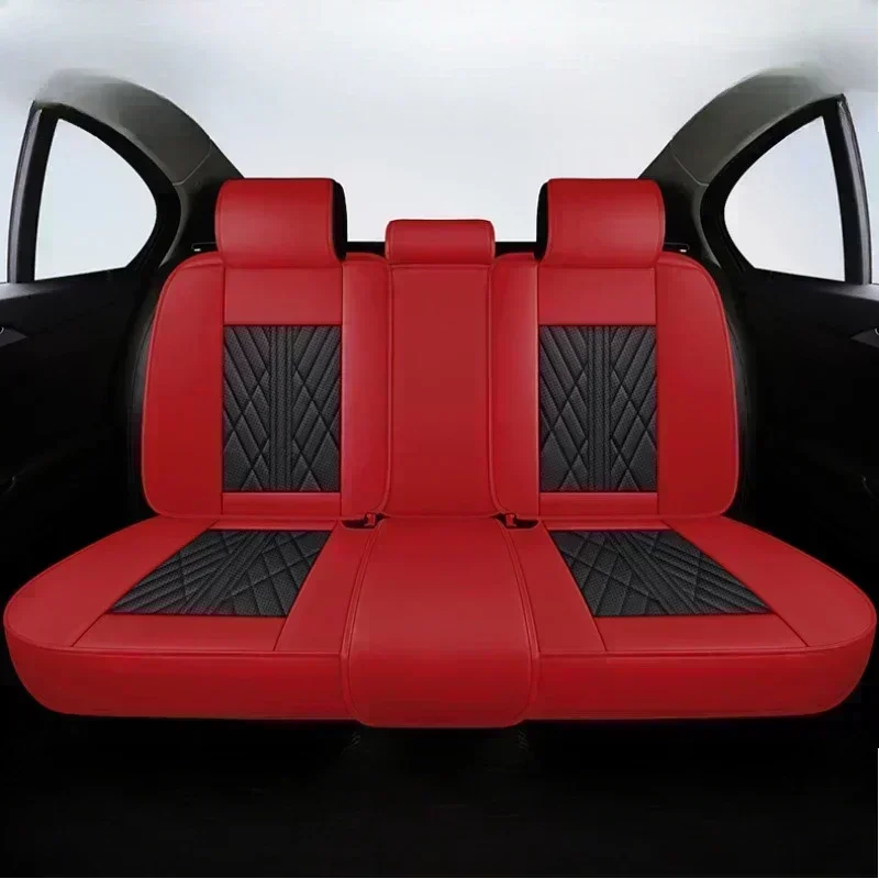 أغطية مقاعد السيارة FORD F-150، غطاء مقعد السيارة الجلدي الأمامي والخلفي، واقي وسادة مقعد السيارة المقاوم للماء مناسب لـ #2