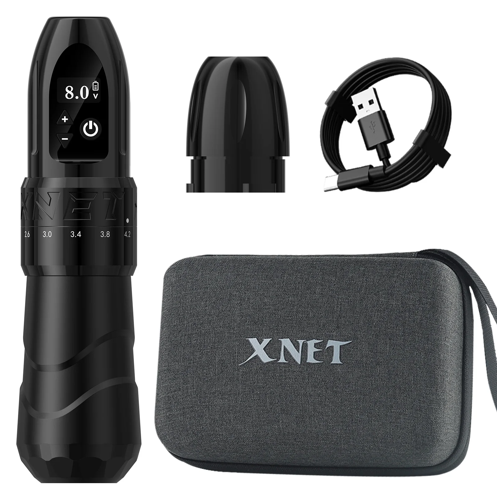 XNET Vane Wireless Tattoo Pen Machine Powerful Brushless Motor