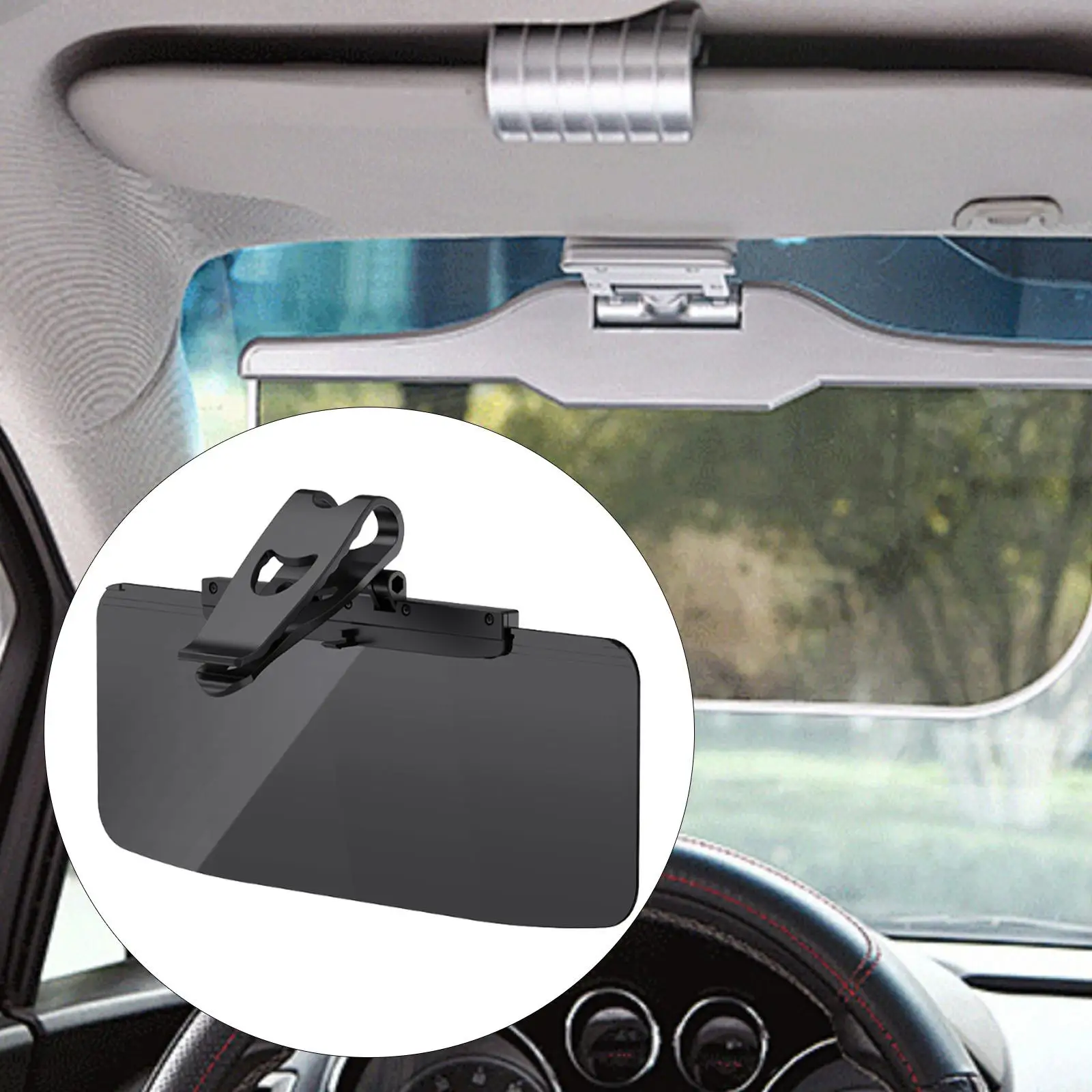 

Universal Vehicle Sunshade Windshield Visor Extension Anti Glare Adjustable Protector for Car Interior