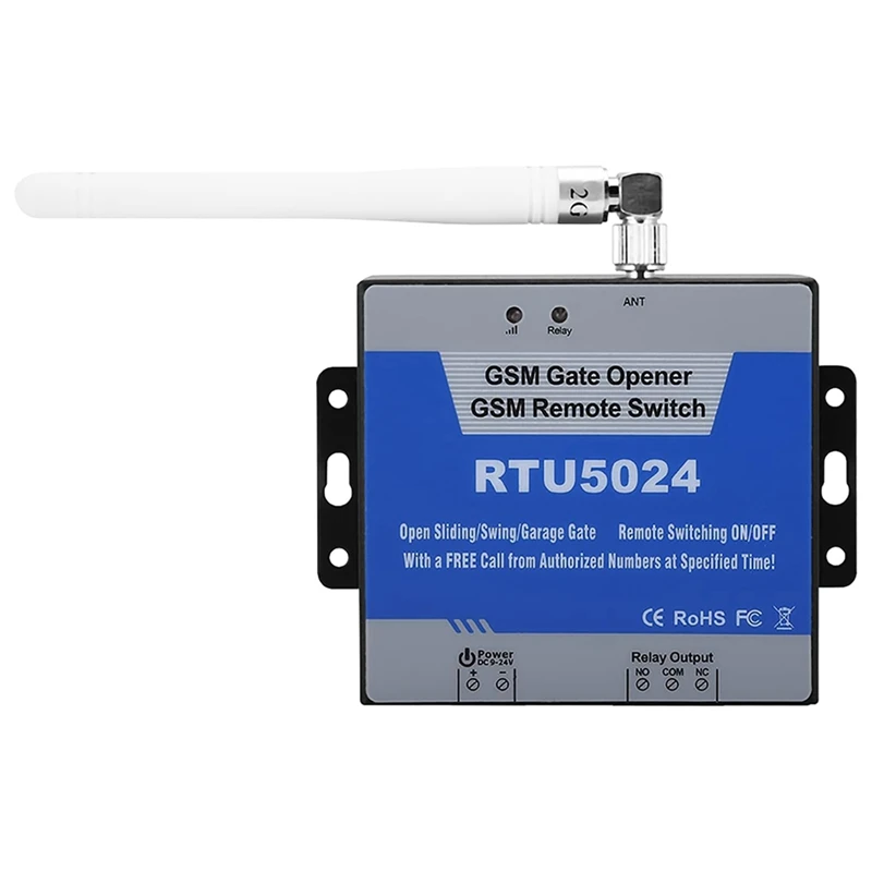 Imagem -02 - Gsm Portão Interruptor de Controle Controlador de Acesso do Telefone Móvel Remoto 4g Rtu5024