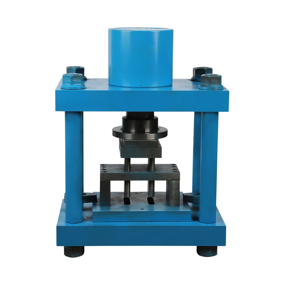 BS-63 Kanal Stahl Stanzen Doppellochmaschine Hydraulisches Stanzwerkzeug Hydraulischer Locher