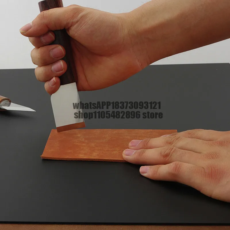 Leather cutting, thin oblique knife, handmade leather knife, leather material cutting knife