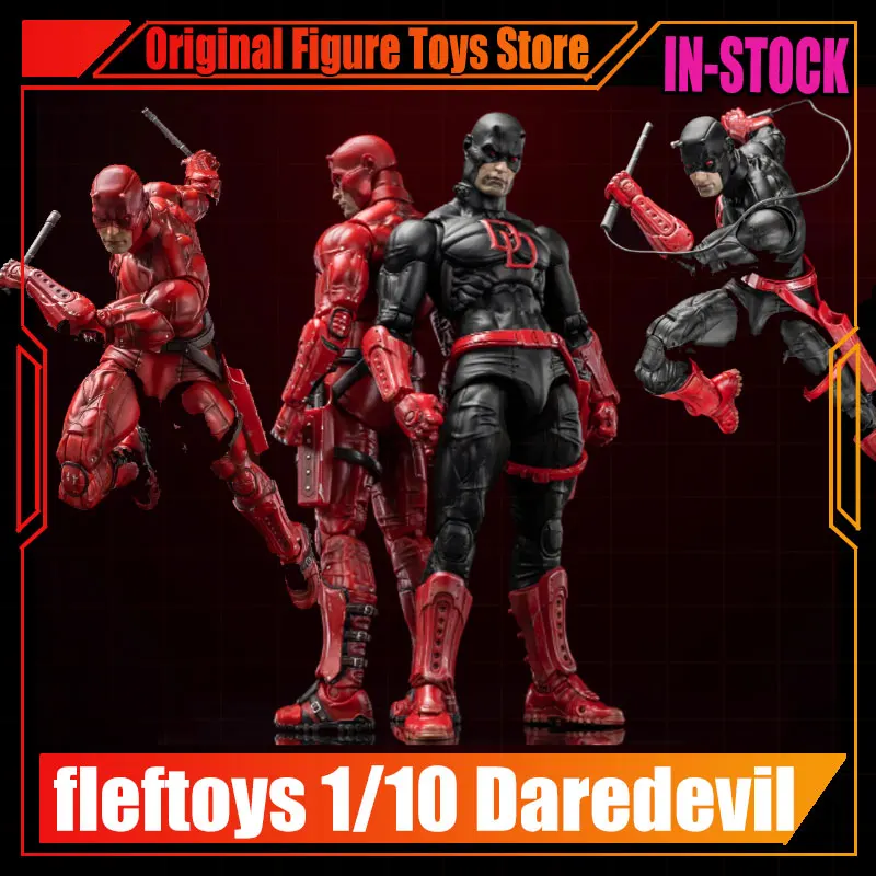 

In Stock Fleftoys 1/10 Mafex Daredevil Action Figure 223 SHF KO Version PVC Statue Comic Collection Daredevil Model Gift Kid Toy