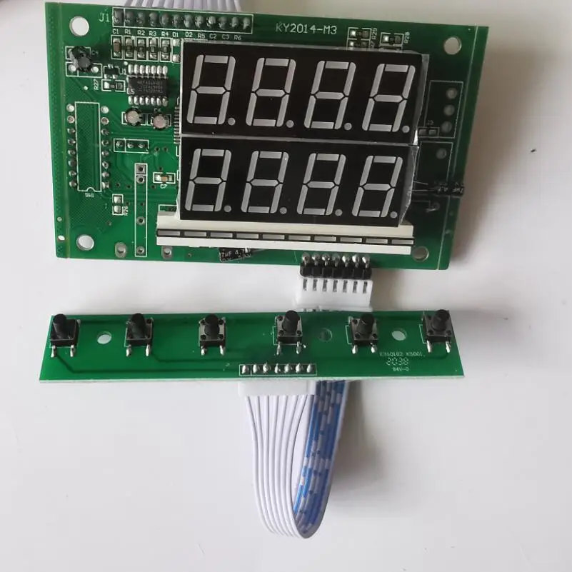 Anzeigetafel mit Taste für Ultraschallgenerator