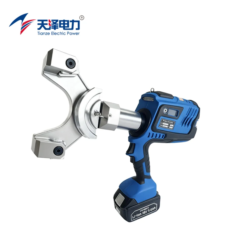 

BHBP-0818 Tianze Electric Power Portable 90-Degree Hydraulic Steel Pipe Bender Battery Electric ISO9001 CE Certified