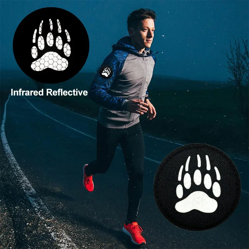 3D Taktische Patches IR Reflektierende Abzeichen auf Rucksack Weste Kleidung Laser Schneiden Embleme Haken Und Schleife Outdoor Ausrüstung – Detail 15