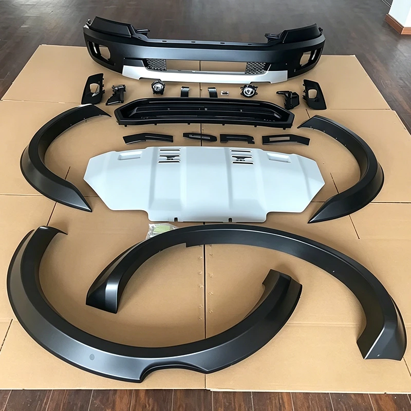 Auto Accessories Complete Plastic Upgrade Body Kit Assembly For 2020 Ranger Raptor Consists Of Front & Rear Bumper