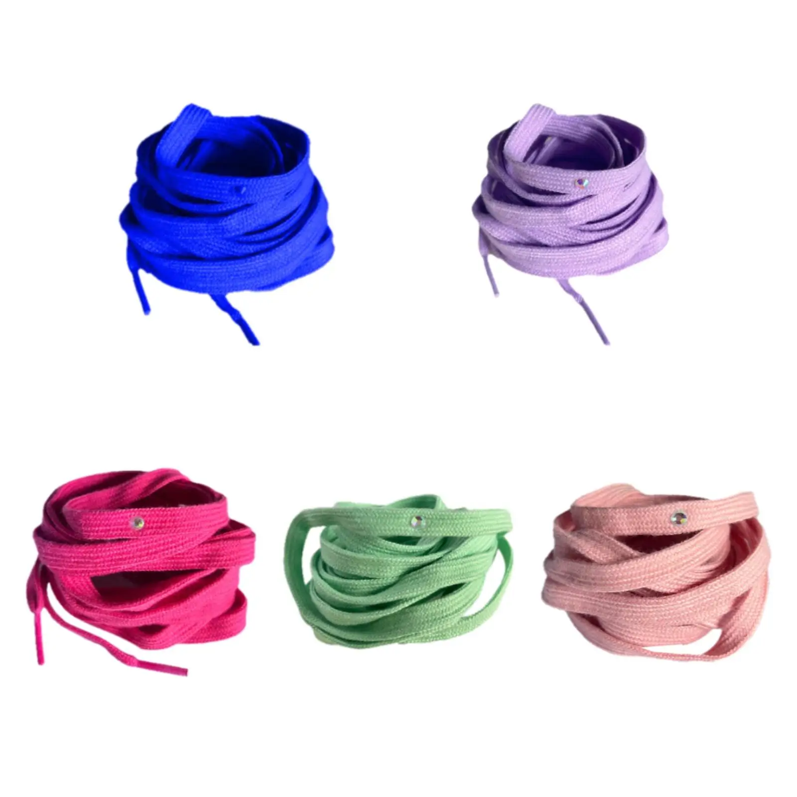 

Hockey Lace Replacement 300cm Flat Shoelaces for Skating Boots