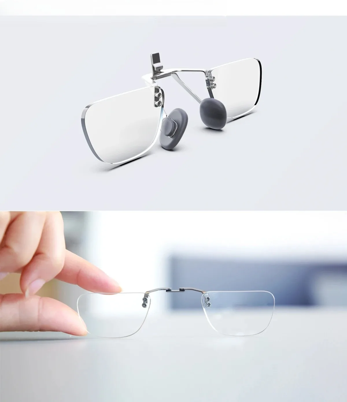 forXreal  Air and RayNeo Air  Myopia Lenses Custom Degree Smart AR Glasses Aspheric Resin Anti-Blue Light Lenses Anti-Radiation