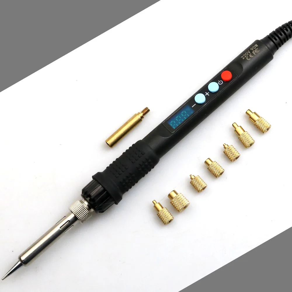 Outil de pose à chaud 936 Fer à souder M2-M8 Kit d'écrous filetés en laiton à encastrer en cuivre pour l'impression 3D