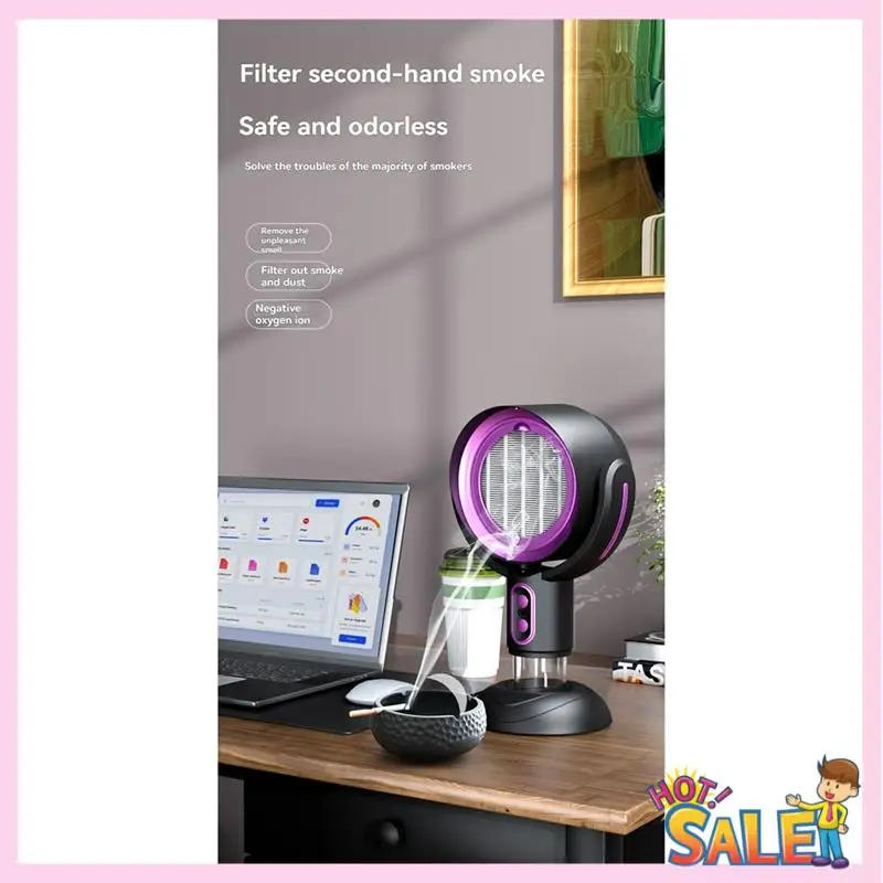 

A88X Портативный настольный вытяжной вентилятор USB с хлопковым фильтром, компактная вытяжка для небольших квартир